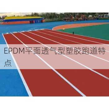 EPDM平面透气型塑胶跑道特点