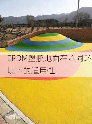 EPDM塑胶地面在不同环境下的适用性