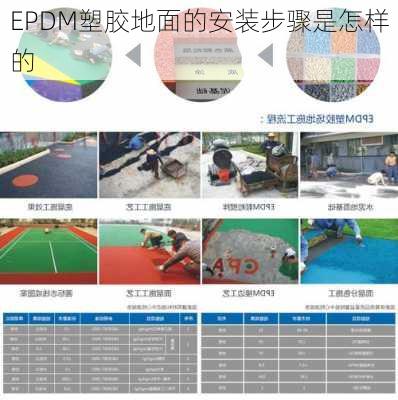 EPDM塑胶地面的安装步骤是怎样的