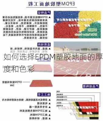 如何选择EPDM塑胶地面的厚度和色彩