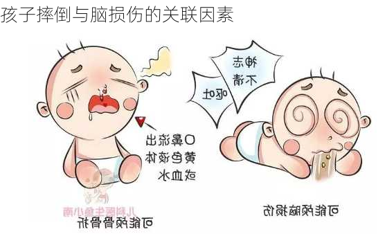 孩子摔倒与脑损伤的关联因素