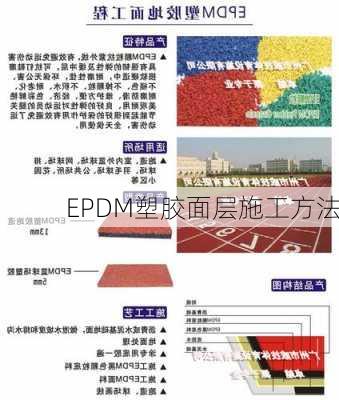 EPDM塑胶面层施工方法