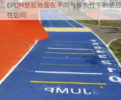 EPDM塑胶地面在不同气候条件下的适应性如何