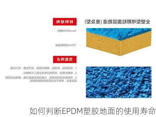 如何判断EPDM塑胶地面的使用寿命