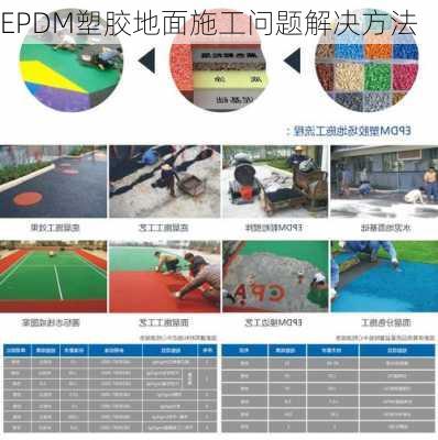 EPDM塑胶地面施工问题解决方法