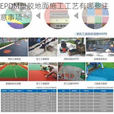 EPDM塑胶地面施工工艺有哪些注意事项