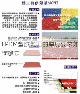 EPDM塑胶地面的厚度要求如何确定