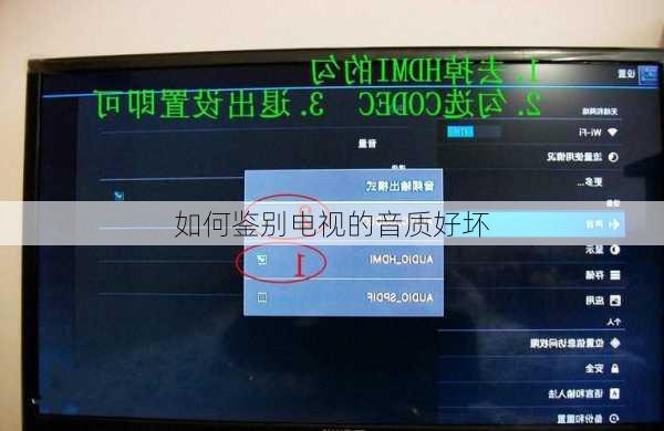 如何鉴别电视的音质好坏