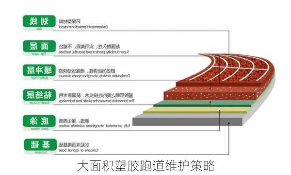 大面积塑胶跑道维护策略