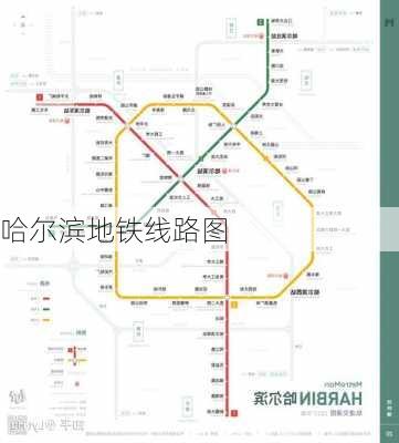 哈尔滨地铁线路图