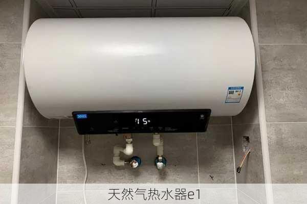 天然气热水器e1