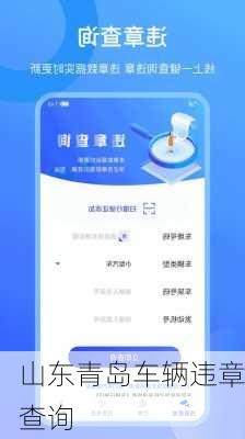 山东青岛车辆违章查询