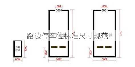 路边停车位标准尺寸规范