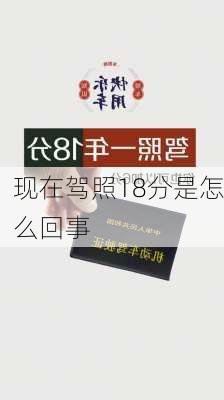 现在驾照18分是怎么回事