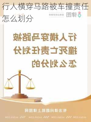 行人横穿马路被车撞责任怎么划分