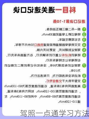 驾照一点通学习方法