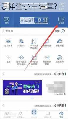 怎样查小车违章?