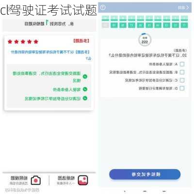 cl驾驶证考试试题