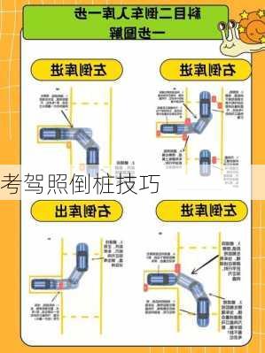 考驾照倒桩技巧