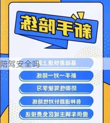 陪驾安全吗